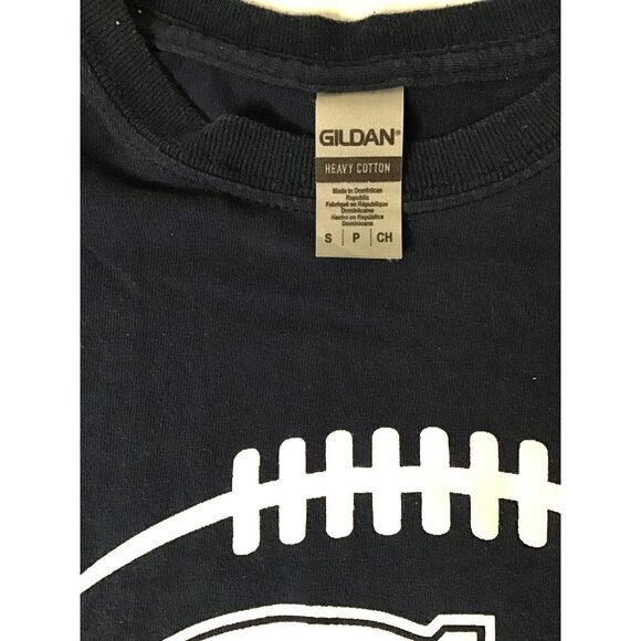 GILDAN-CREW NECK SHORT SLEEVE YOUTH CAMP FRONT & BACK GRAPHIC T-SHIRT SIZE SMALL - Picture 3 of 7